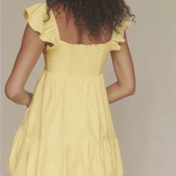 Reformation Jeune Dress Zest - Size 4 - Picture 3 of 7